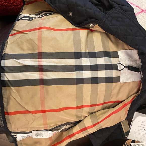 Burberry Baby Quilted Coat Black 18 Months 💯 - Picture 7 of 11